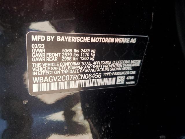 Продаж на аукціоні авто 2024 Bmw 840i, vin: WBAGV2C07RCN06456, номер лоту: 82462465