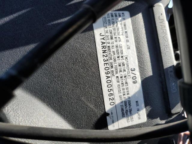 2009 Yamaha Yzfr1 მანქანა იყიდება აუქციონზე, vin: JYARN23E09A005620, აუქციონის ნომერი: 89490605