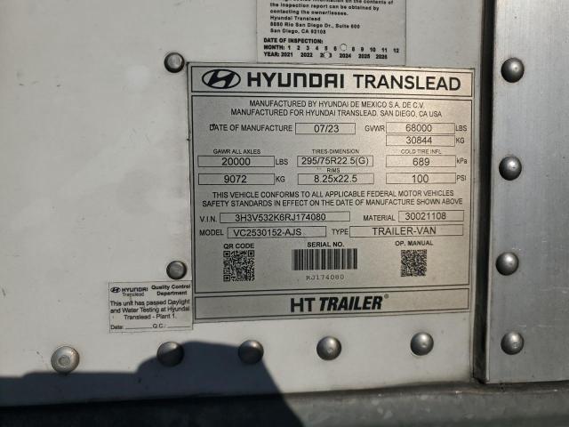 Aukcja sprzedaży 2024 Hyundai Hyundai Tr, vin: 3H3V532K6RJ174080, numer aukcji: 48178416