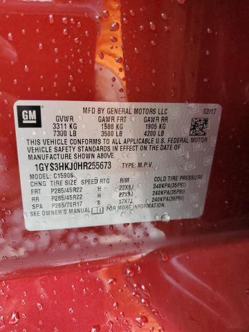Продаж на аукціоні авто 2017 Cadillac Escalade E, vin: 1GYS3HKJ0HR255673, номер лоту: 85334835