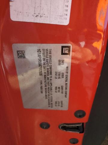 82574725 :رقم المزاد ، 1G1AF1F59A7117606 vin ، 2010 Chevrolet Cobalt مزاد بيع