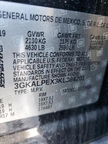 Продажа на аукционе авто 2019 Gmc Terrain Sl, vin: 3GKALPEX3KL384201, номер лота: 90462145