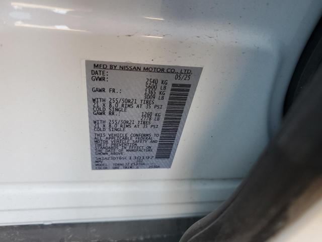 Aukcja sprzedaży 2025 Nissan Murano, vin: 5N1AZ3DT6SC130197, numer aukcji: 90573875