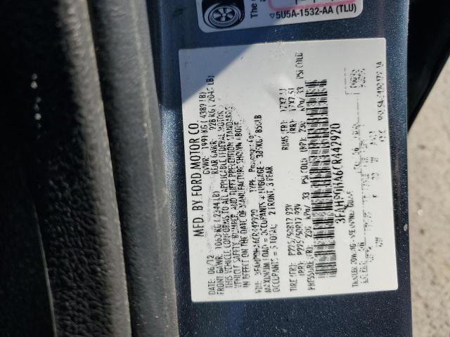 Aukcja sprzedaży 2012 Ford Fusion Se, vin: 3FAHP0HA6CR442920, numer aukcji: 86795865