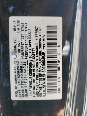 82569735 :رقم المزاد ، 5FNRL5H69EB004545 vin ، 2014 Honda Odyssey مزاد بيع