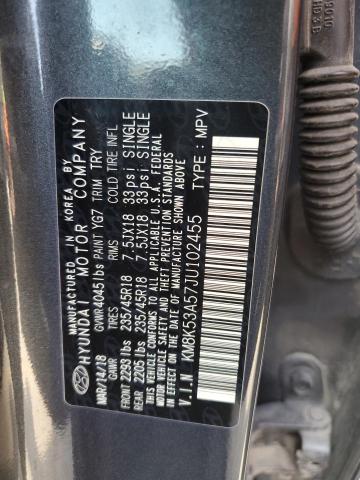 2018 Hyundai Kona Ultimate მანქანა იყიდება აუქციონზე, vin: KM8K53A57JU102455, აუქციონის ნომერი: 84832905