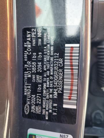 Aukcja sprzedaży 2024 Hyundai Elantra Sel, vin: KMHLS4DG6RU832112, numer aukcji: 85288385
