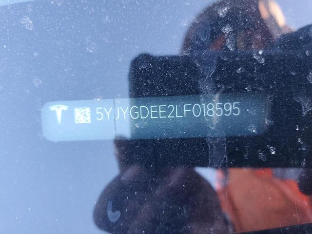 Aukcja sprzedaży 2020 Tesla Model Y, vin: 5YJYGDEE2LF018595, numer aukcji: 87408495