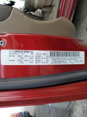 90256385 :رقم المزاد ، 2C4RC1BG7ER384662 vin ، 2014 Chrysler Town & Cou مزاد بيع