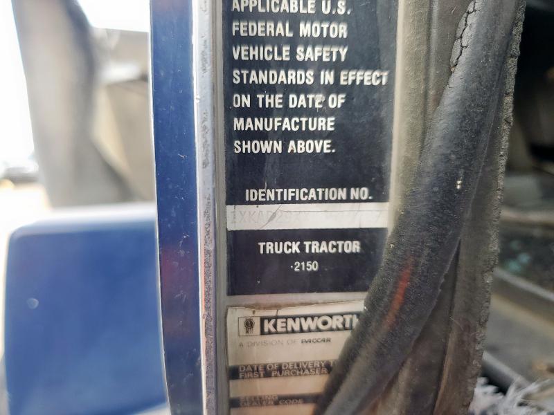 1989 Kenworth Construction მანქანა იყიდება აუქციონზე, vin: 1XKAD29XXKJ519787, აუქციონის ნომერი: 67949925