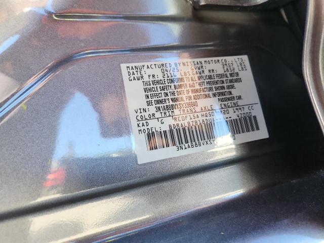 Aukcja sprzedaży 2025 Nissan Sentra, vin: 3N1AB8BVXSY336840, numer aukcji: 85333475