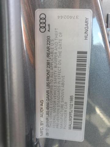 Продажа на аукционе авто 2018 Audi A3, vin: WAUJ8GFF5J1021985, номер лота: 90677285