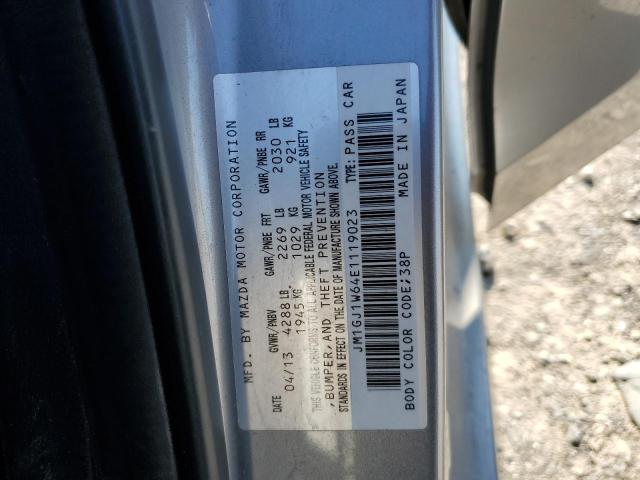 89440325 :رقم المزاد ، JM1GJ1W64E1119023 vin ، 2014 Mazda 6 مزاد بيع