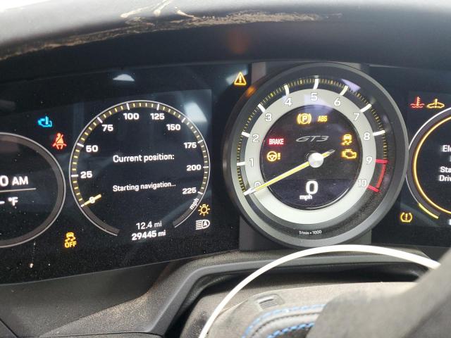 89821755 :رقم المزاد ، WP0AC2A94NS268310 vin ، 2022 Porsche 911 Gt3 مزاد بيع