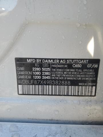 Продажа на аукционе авто 2009 Mercedes-benz E 350 4mat, vin: WDBUF87X49B382888, номер лота: 91035415