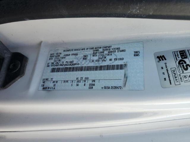 Aukcja sprzedaży 2006 Ford E350, vin: 1FDSE35P26DA30910, numer aukcji: 89508795