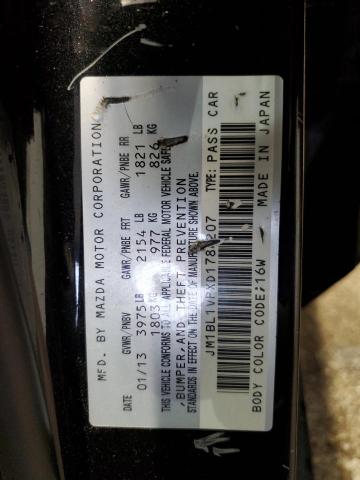 Aukcja sprzedaży 2013 Mazda 3, vin: JM1BL1VPXD1786207, numer aukcji: 86299305