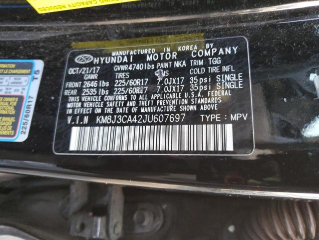 Продаж на аукціоні авто 2018 Hyundai Tucson Sel, vin: KM8J3CA42JU607697, номер лоту: 82728135
