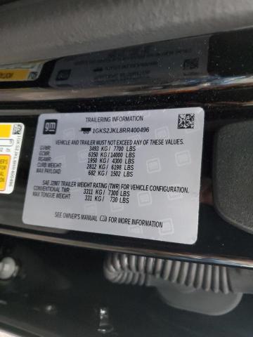 2024 Gmc Yukon Xl D მანქანა იყიდება აუქციონზე, vin: 1GKS2JKL8RR400496, აუქციონის ნომერი: 85842415