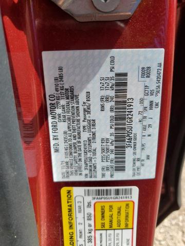 Продажа на аукционе авто 2016 Ford Fusion, vin: 3FA6P0SU1GR241913, номер лота: 86341155