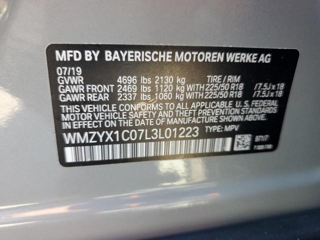 Продаж на аукціоні авто 2020 Mini Cooper, vin: WMZYX1C07L3L01223, номер лоту: 89544575