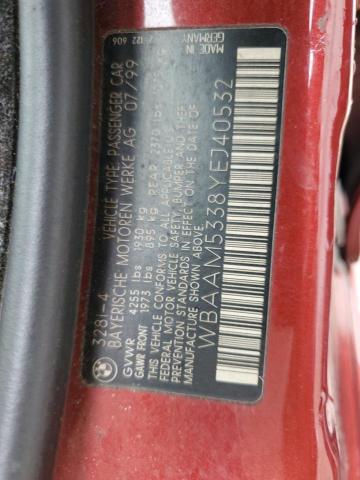 Продажа на аукционе авто 2000 Bmw 328, vin: WBAAM5338YEJ40532, номер лота: 90382865
