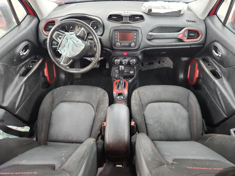 2016 Jeep Renegade T მანქანა იყიდება აუქციონზე, vin: ZACCJBCT8GPC59531, აუქციონის ნომერი: 89526705