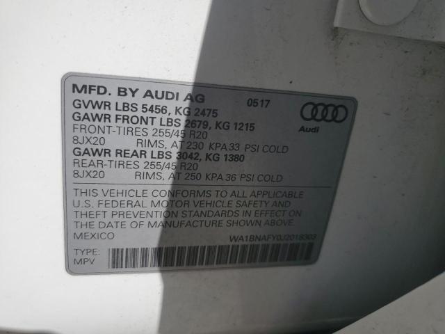 Продажа на аукционе авто 2018 Audi Q5, vin: WA1BNAFY0J2018303, номер лота: 86635315