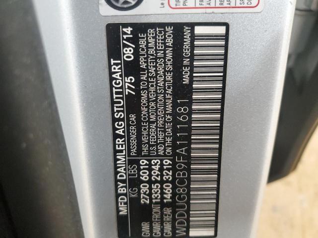 Aukcja sprzedaży 2015 Mercedes-benz S 550, vin: WDDUG8CB9FA111681, numer aukcji: 87125745