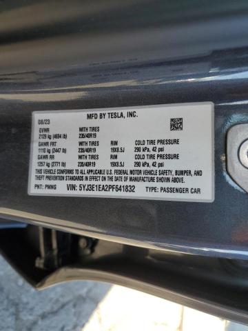 Aukcja sprzedaży 2023 Tesla Model 3, vin: 5YJ3E1EA2PF641832, numer aukcji: 83961915