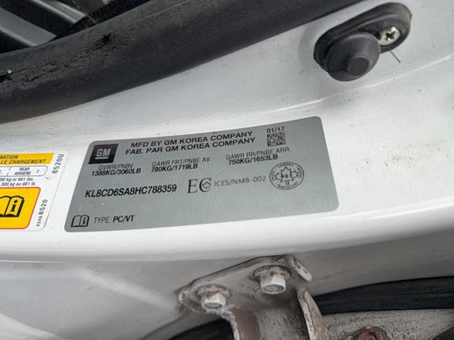 Продаж на аукціоні авто 2017 Chevrolet Spark 1lt, vin: KL8CD6SA8HC788359, номер лоту: 90398835