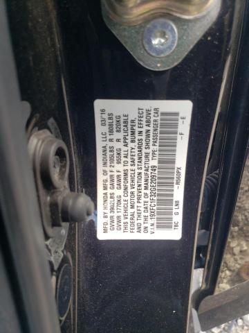 Aukcja sprzedaży 2016 Honda Civic, vin: 19XFC1F32GE209749, numer aukcji: 60157146