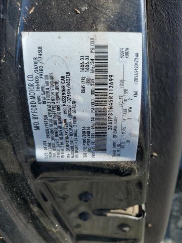 87090205 :رقم المزاد ، 3FAFP31N45R112699 vin ، 2005 Ford Focus Zx3 مزاد بيع