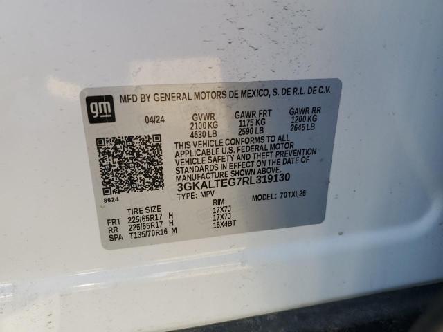 86155205 :رقم المزاد ، 3GKALTEG7RL319130 vin ، 2024 Gmc Terrain مزاد بيع