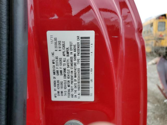 2012 Honda Accord Lx მანქანა იყიდება აუქციონზე, vin: 1HGCS1B35CA004095, აუქციონის ნომერი: 86438015