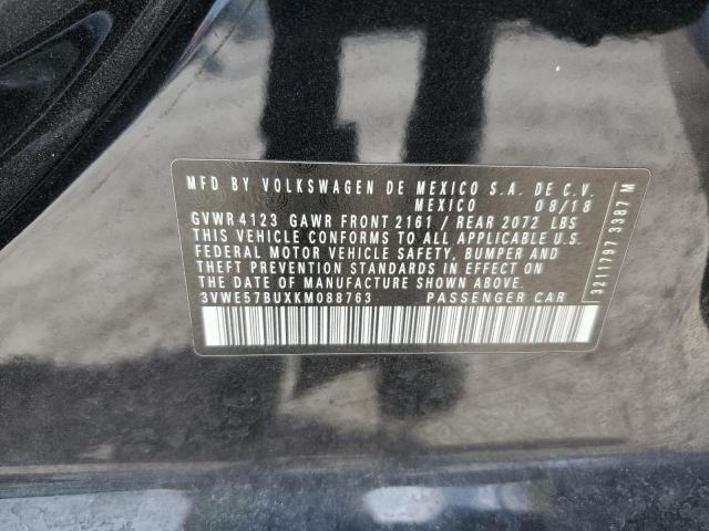 Продажа на аукционе авто 2019 Volkswagen Jetta, vin: 3VWE57BUXKM088763, номер лота: 86830275