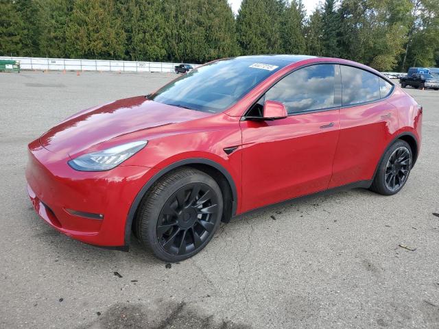 2021 Tesla Model Y მანქანა იყიდება აუქციონზე, vin: 5YJYGAEEXMF180801, აუქციონის ნომერი: 84477215