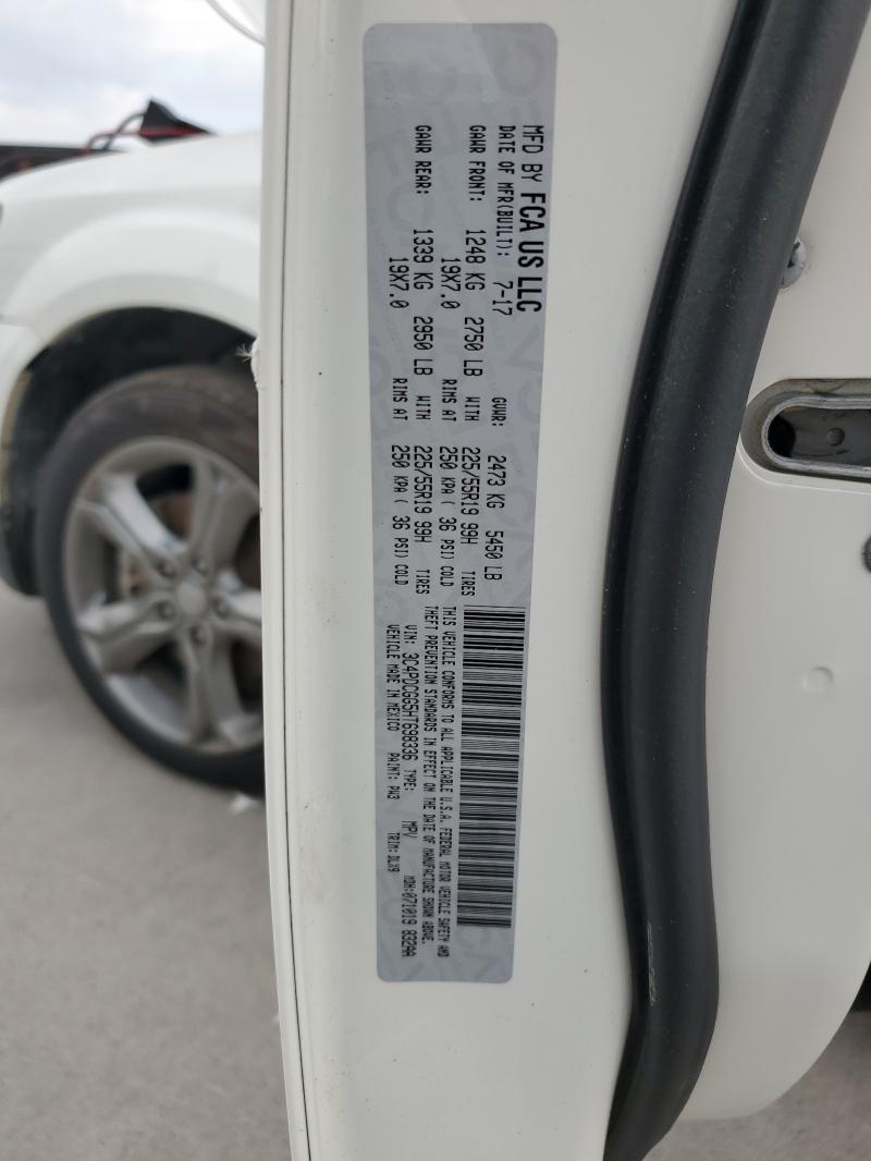 Aukcja sprzedaży 2017 Dodge Journey, vin: 3C4PDCGG5HT698336, numer aukcji: 89734625