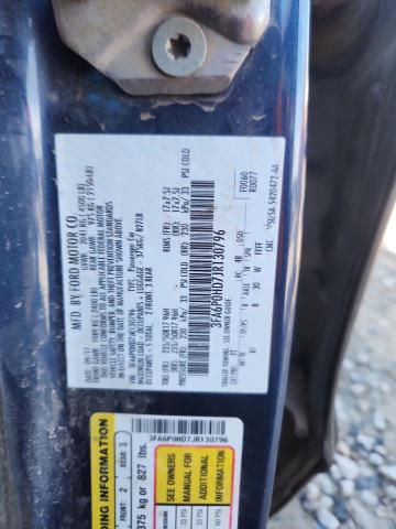 Продаж на аукціоні авто 2018 Ford Fusion, vin: 3FA6P0HD7JR130796, номер лоту: 82624555