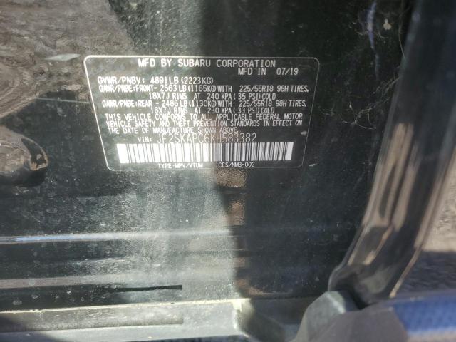 Aukcja sprzedaży 2019 Subaru Forester S, vin: JF2SKAPC6KH583382, numer aukcji: 86407365