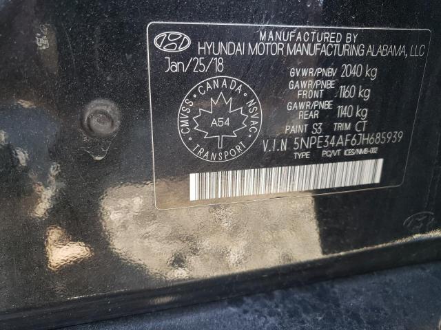 Aukcja sprzedaży 2018 Hyundai Sonata, vin: 5NPE34AF6JH685939, numer aukcji: 85902255