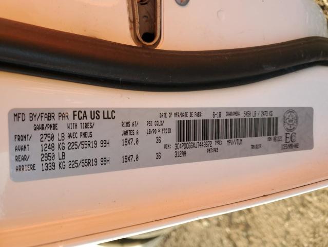 89645295 :رقم المزاد ، 3C4PDCGGXJT443672 vin ، 2018 Dodge Journey Cr مزاد بيع