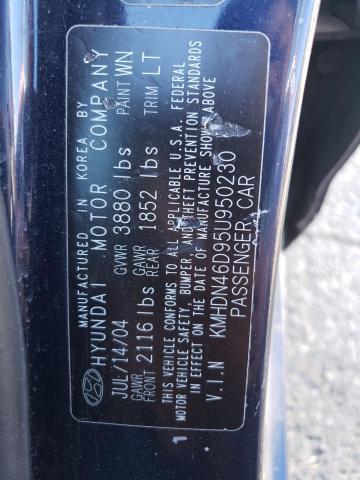 Aukcja sprzedaży 2005 Hyundai Elantra, vin: KMHDN46D95U950230, numer aukcji: 84291545