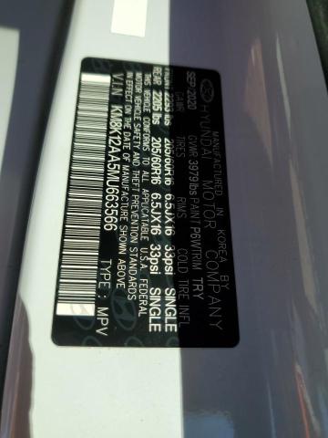 Auction sale of the 2021 Hyundai Kona Se, vin: KM8K12AA5MU663566, lot number: 95470615