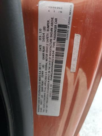 Продаж на аукціоні авто 2010 Volkswagen New Beetle, vin: 3VWRG3AG9AM023434, номер лоту: 91119135