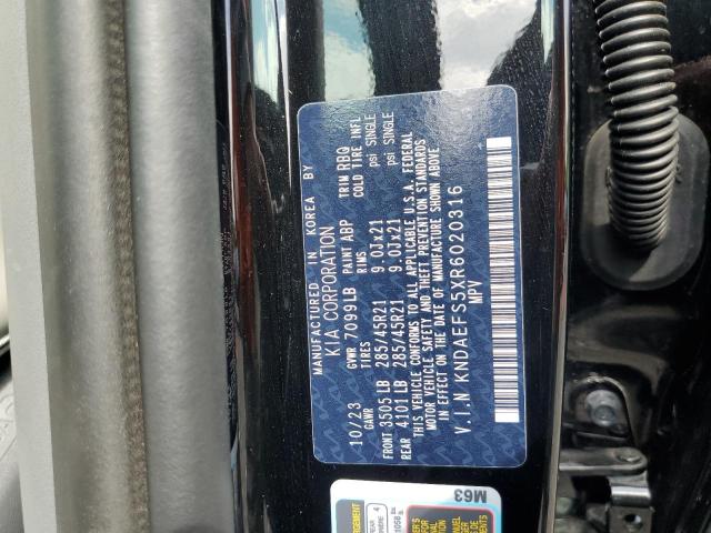 Aukcja sprzedaży 2024 Kia Ev9 Gt Lin, vin: KNDAEFS5XR6020316, numer aukcji: 87089995