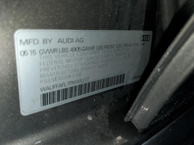 Продаж на аукціоні авто 2015 Audi A4, vin: WAUFFAFL1FN045277, номер лоту: 84727675