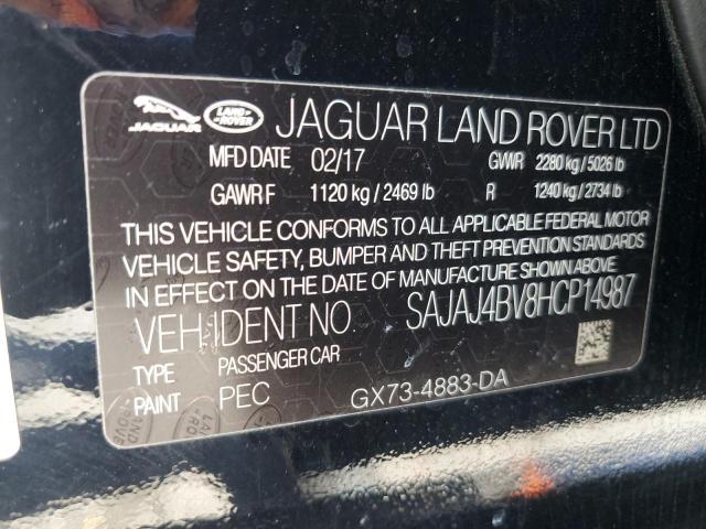 2017 Jaguar Xe Premium მანქანა იყიდება აუქციონზე, vin: SAJAJ4BV8HCP14987, აუქციონის ნომერი: 89502845