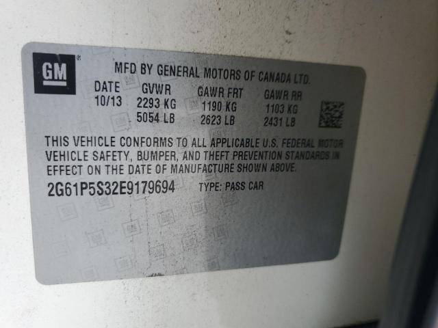 90739085 :رقم المزاد ، 2G61P5S32E9179694 vin ، 2014 Cadillac Xts Premiu مزاد بيع