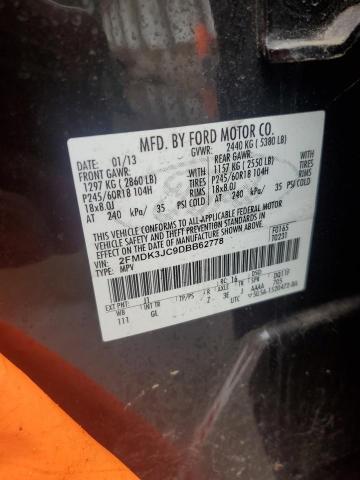 Продаж на аукціоні авто 2013 Ford Edge, vin: 2FMDK3JC9DBB62778, номер лоту: 85338695
